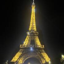 Eiffel Rower at Night