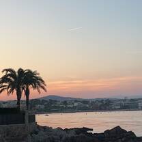 View of the town Antibes I lived in. 
