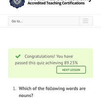Passed my final test!