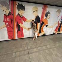 Funniest moment, posing with Kuroo!
