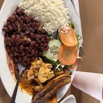 Traditional Costa Rican Meal