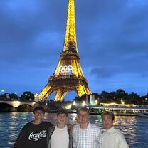 One of our last nights in Paris