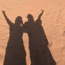 Standing in the Sahara 