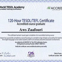 My Accredited Certificate
