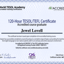 My Brand New Certificate