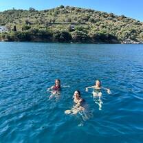 A quick morning dip