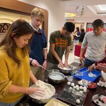Making Dumplings with Friends