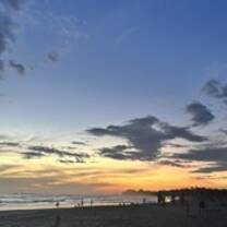 Saw a beautiful sunset!