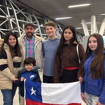 The day I arrived my Host family picked me up from the airport!