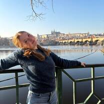 View of Prague Castle on a coffee crawl throughout Prague- led by one of our advisors based in prague