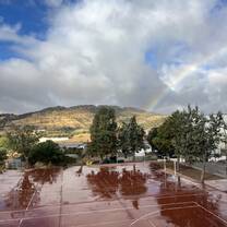 Rainbow in the morning 