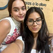 Me and my colombian BEST FRIEND at work!!