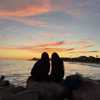 Sunset at Stiges