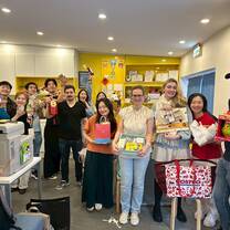 White elephant and potluck