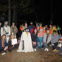 Halloween trick-n-treating 