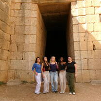 All of us on the Peloponnese Field Study!