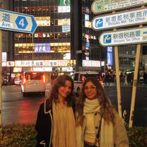 In shinjuku with my best friend!