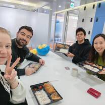 Bento Lunch with Yuka sensei and amazing LTL staff