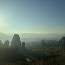 A view from the geological phenomenon of Meteora, of my whole life this is one of my favorites views
