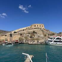 The island fortress of Spinalonga in Crete, one of my favorite places I visted.