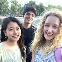 pic with other interns 