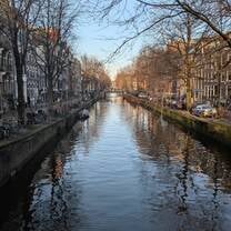 Canal on a rare sunny day