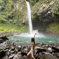 La Fortuna Waterfall!