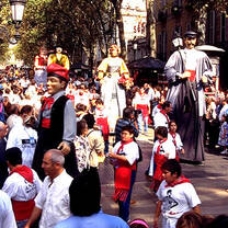 Street party Barcelona