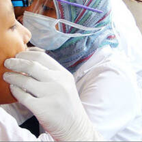 Medical interns working in Nepal