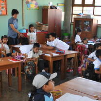 Teach local children what you're passionate about.