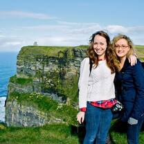 Athena Students at the Cliffs of Moher