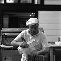 Belgian chocolatier (photo taken by Margo Sivin ISA alumn Spring 2011)