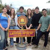 SU Santiago group at the equator