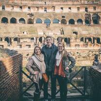 Athena Students at the Coliseum