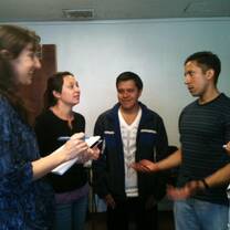 TEFL Trainee during Teaching Practice