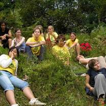 Group volunteering in Italy