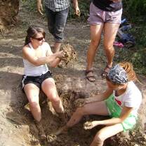 VFP volunteers on an environmental and agricultural project in Ukraine