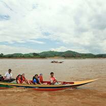 travelers in boat