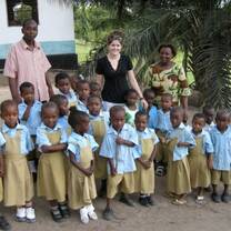 caring for children and infants in Tanzania with Cross-Cultural Solutions