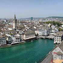 Switzerland skyline