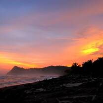 Costa Rica sunset 