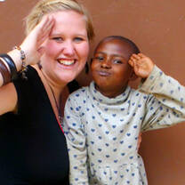 A Volunteering Solutions volunteer in Tanzania