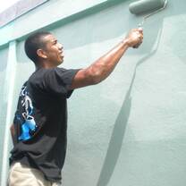 Painting in Costa Rica