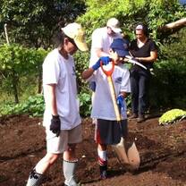 Fixing the road in Costa Rica