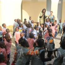 volunteer in an orphanage in Senegal